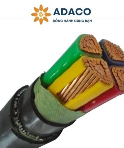 Cáp điện bọc thép (SWA) hạng nặng 120mm 4 lõi, dùng cho bến container