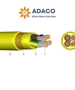 Cáp điều khiển tời cần cẩu mô-đun SMK cho hậu cần hàng hải