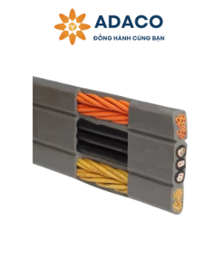 Cáp dẹt mềm, phẳng cho cần cẩu quay dùng trong công nghiệp