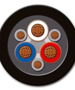 Cáp GGC cấp nguồn và kết nối GPU qua cổng SATA có chống ẩm dùng trong khai khoáng màu đen