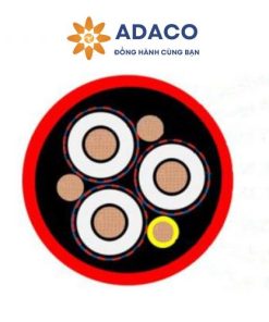 Cáp điện SHD-GC tròn 15kV vỏ CPE ba lõi dây