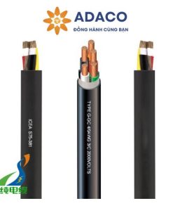 Cáp điện di động ba pha thân tròn loại G-GC 2kV