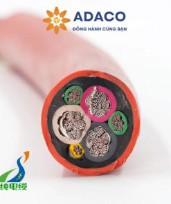 Cáp loại G kéo điện ba pha 2kV vỏ tròn