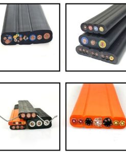 Cáp điện dẹt trung thế F-(N)TSCGEWÖU dùng cho cơ sở sản xuất, vận hành khai thác mỏ