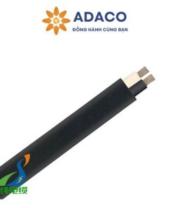 Cáp điện di động loại W hai dây dẫn vỏ dẹt 2kV chuyên dùng trong khai khoáng