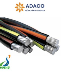 Cáp điện di động loại W năm dây vỏ tròn 2kV cho thiết bị khai khoáng