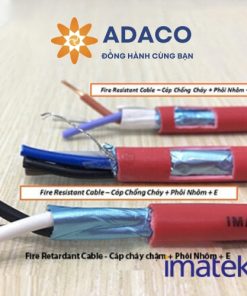Cáp điện cháy chậm và chống nhiễu Imatek