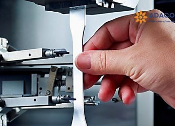 Đo độ bền khi chịu lực kéo và độ giãn dài của vật liệu chế tạo vỏ cách điện theo tiêu chuẩn ISO/ICE