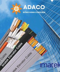 Cáp điện điều khiển dạng dẹt Imatek dùng cho thang máy, cầu trục