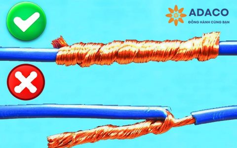 Cách nối dây điện 1 lõi đáp ứng tiêu chuẩn an toàn điện