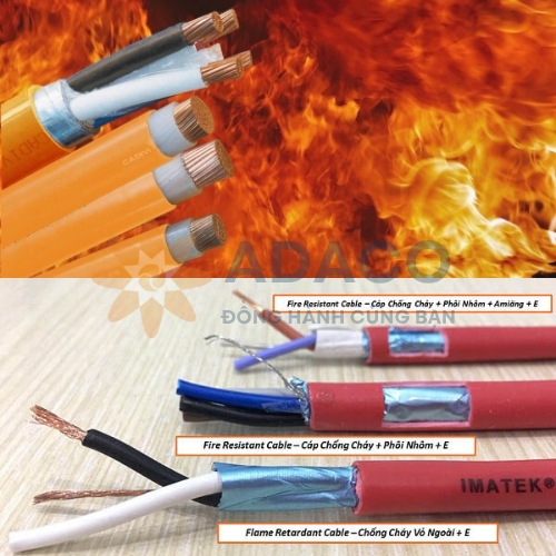 Cáp điện chống cháy