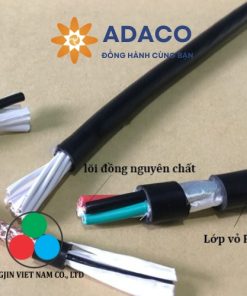 [Mẫu] Cáp điều khiển Sangjin chống nhiễu không lưới đồng