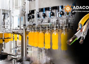 Cáp tín hiệu điều khiển dùng trong ngành chế biến thực phẩm và đồ uống