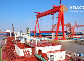 Dây cáp điện cầu cảng được sử dụng trong Logistic